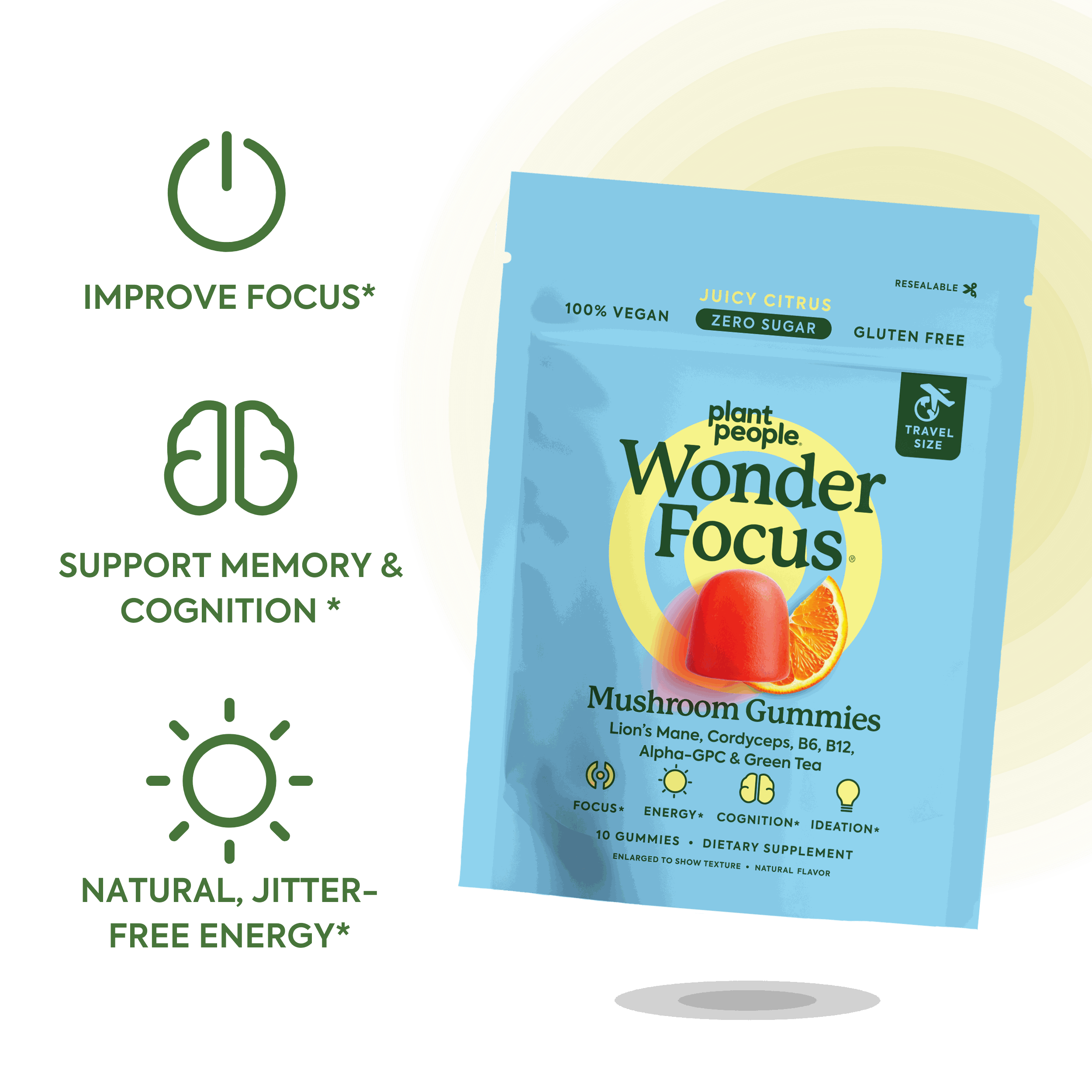 WonderFocus Mushroom Gummies: 5-Day Trial WonderFocus Mushroom Gummies: 5-Day Trial