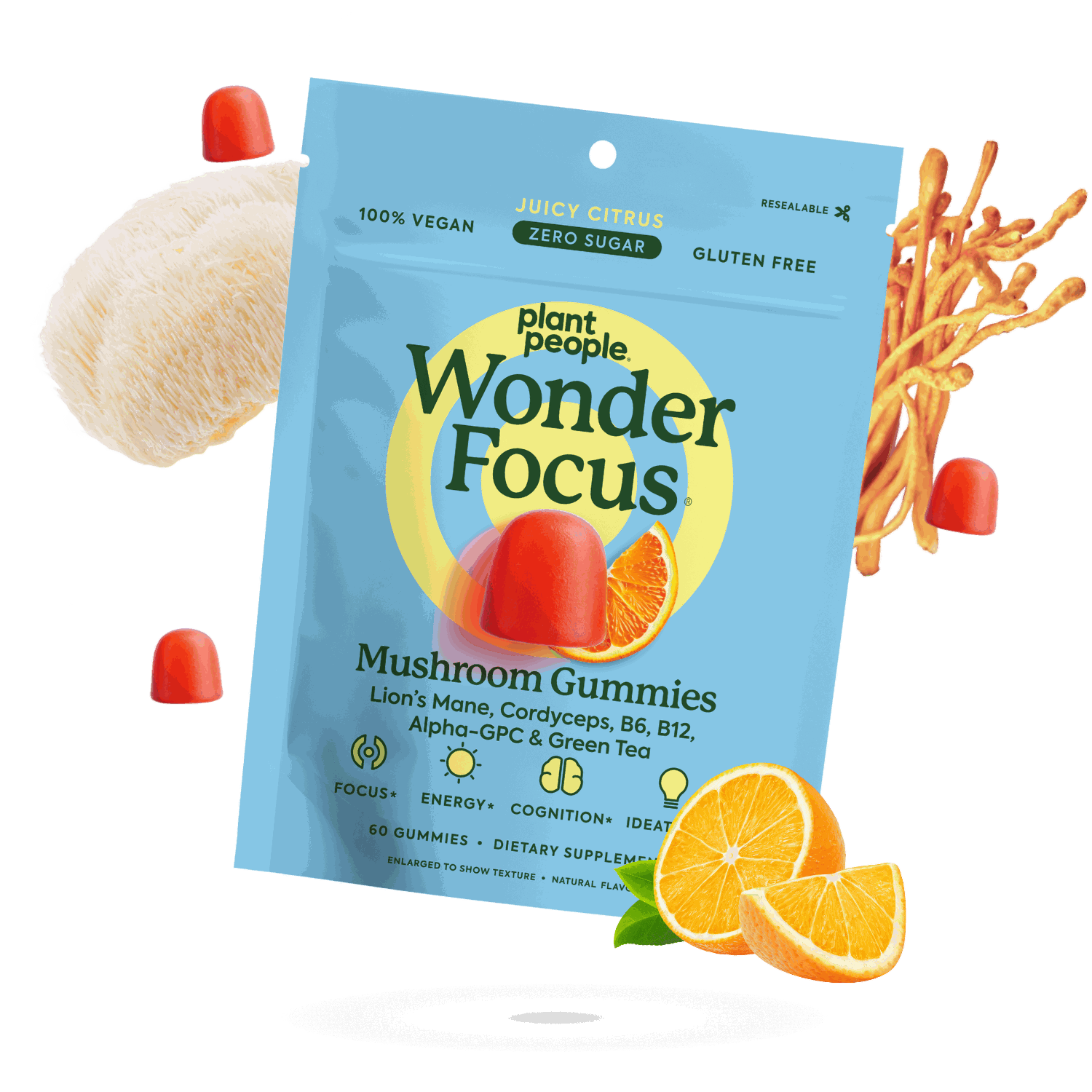WonderFocus Mushroom Gummies